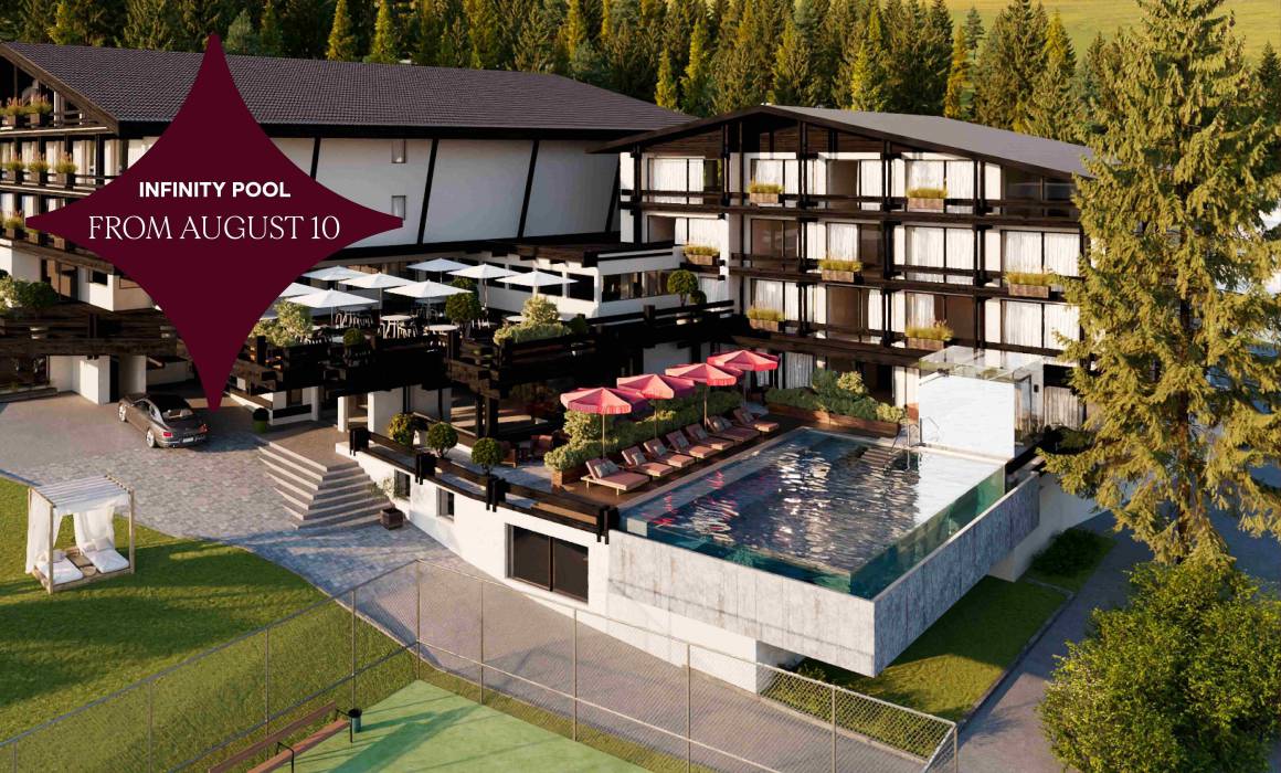 Burg Hotel infinity pool