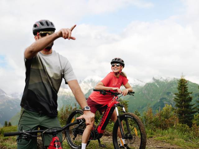 Biking vacation at the Burg Hotel in Lech am Arlberg
