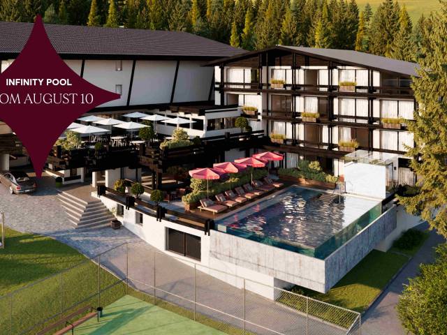 Burg Hotel infinity pool