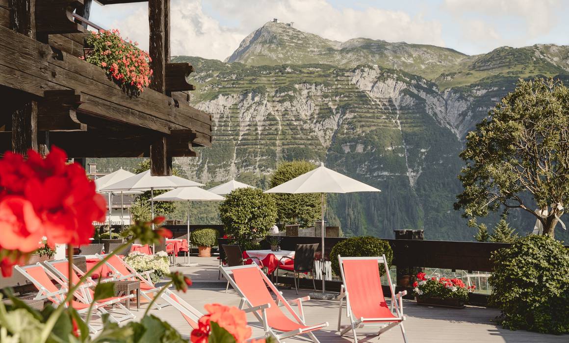 Hotel Terrasse Berge Panorama