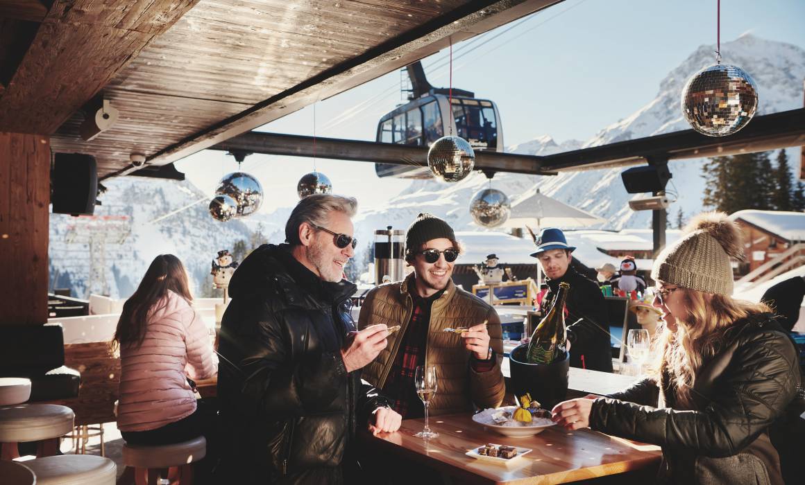 Eisbar-Party Burg Hotel Oberlech