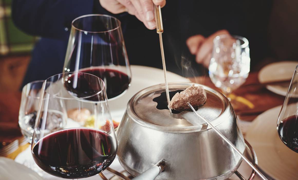 Fondueabend Burg Hotel Oberlech