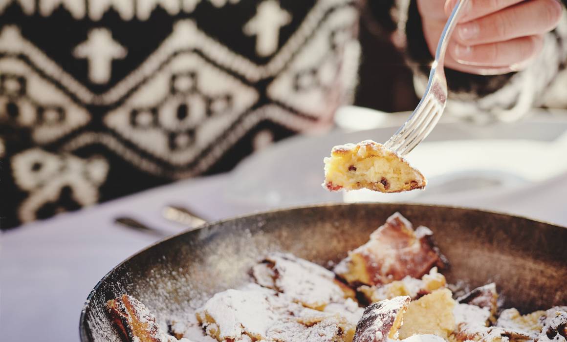 Kaiserschmarrn Burg Hotel Sonnenterrasse