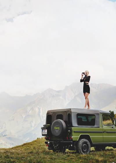 Jeep Ausflug in die Berge