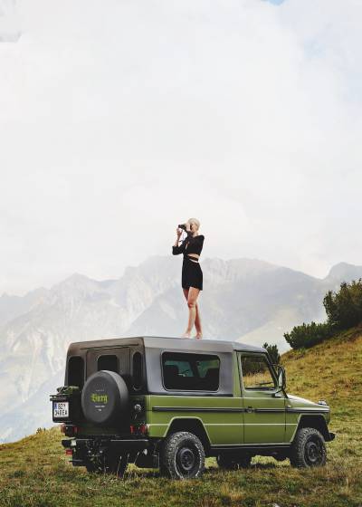 Ausflug Arlberg Jeep