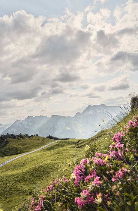 Unspoilt landscape - Burghotel Oberlech