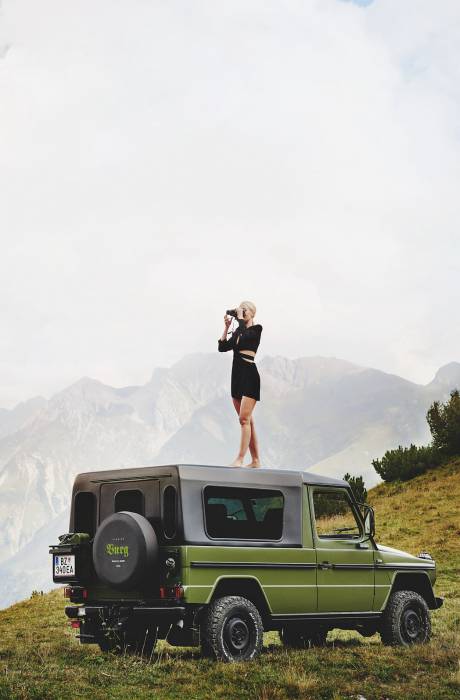 Ausflug Arlberg Jeep