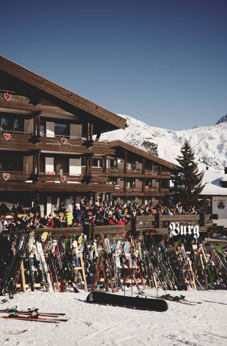 Die Burg Apres Ski Einkehren