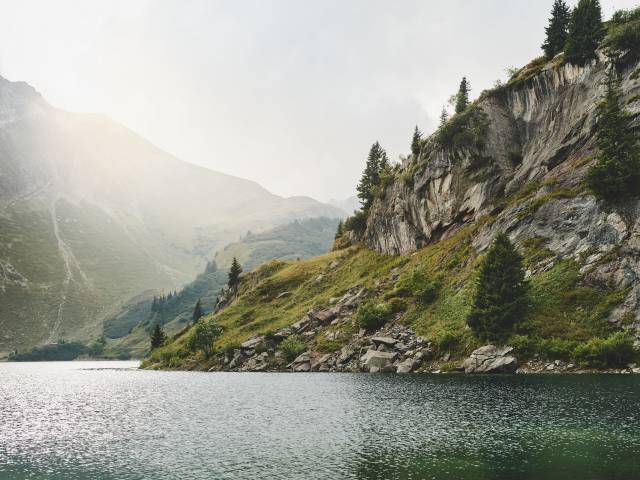 Bergsee Lech Arlberg