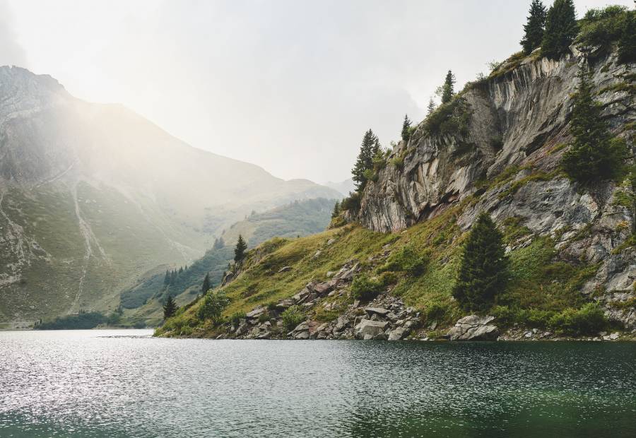 Bergsee Lech Arlberg