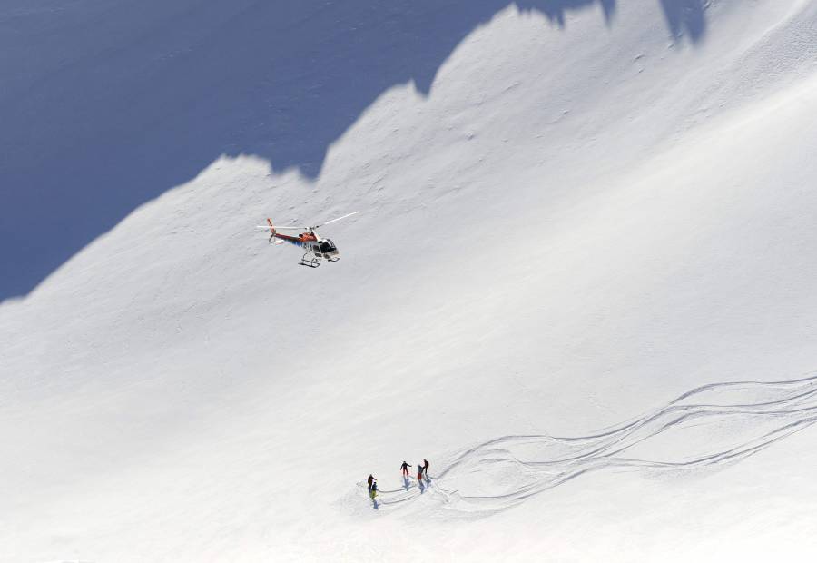 A bird’s eye view - Burghotel Oberlech